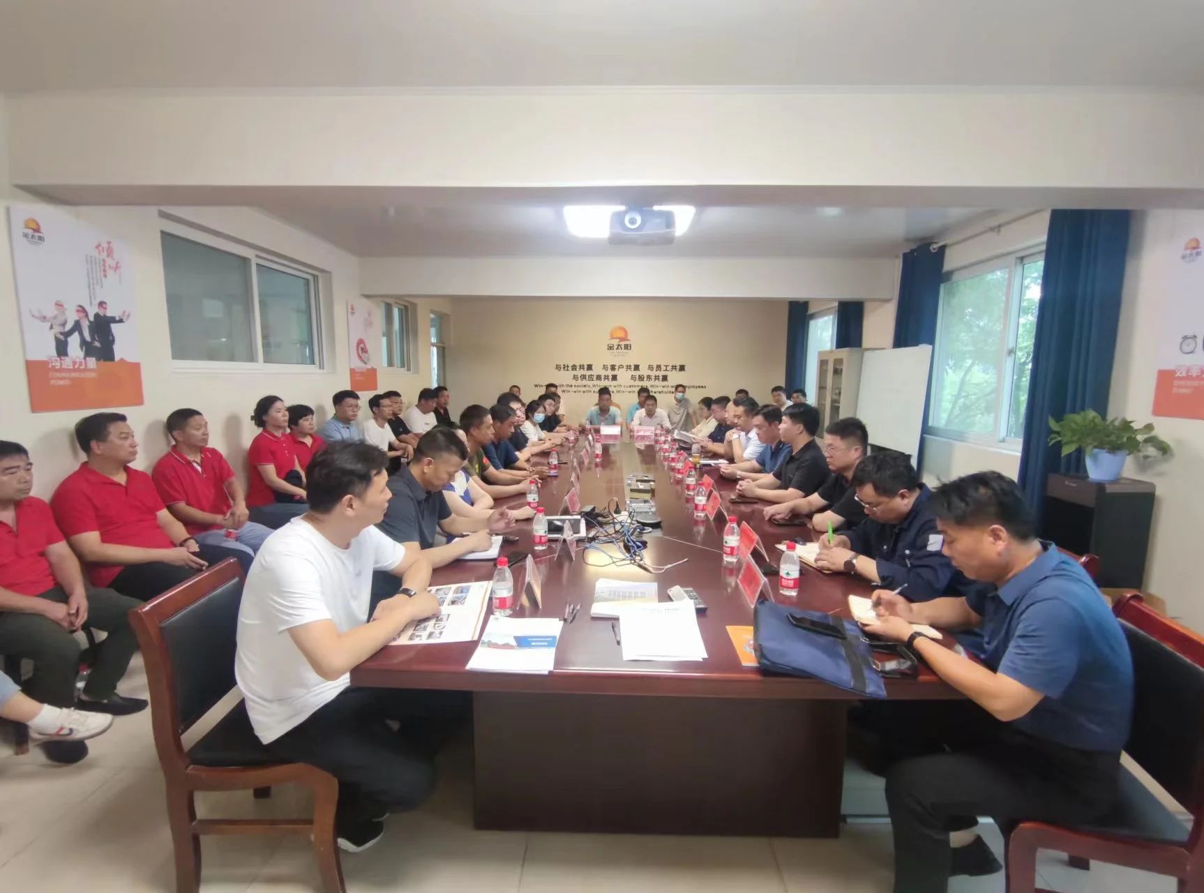 延津縣2023年工貿企業防汛應急演練在我司舉行！